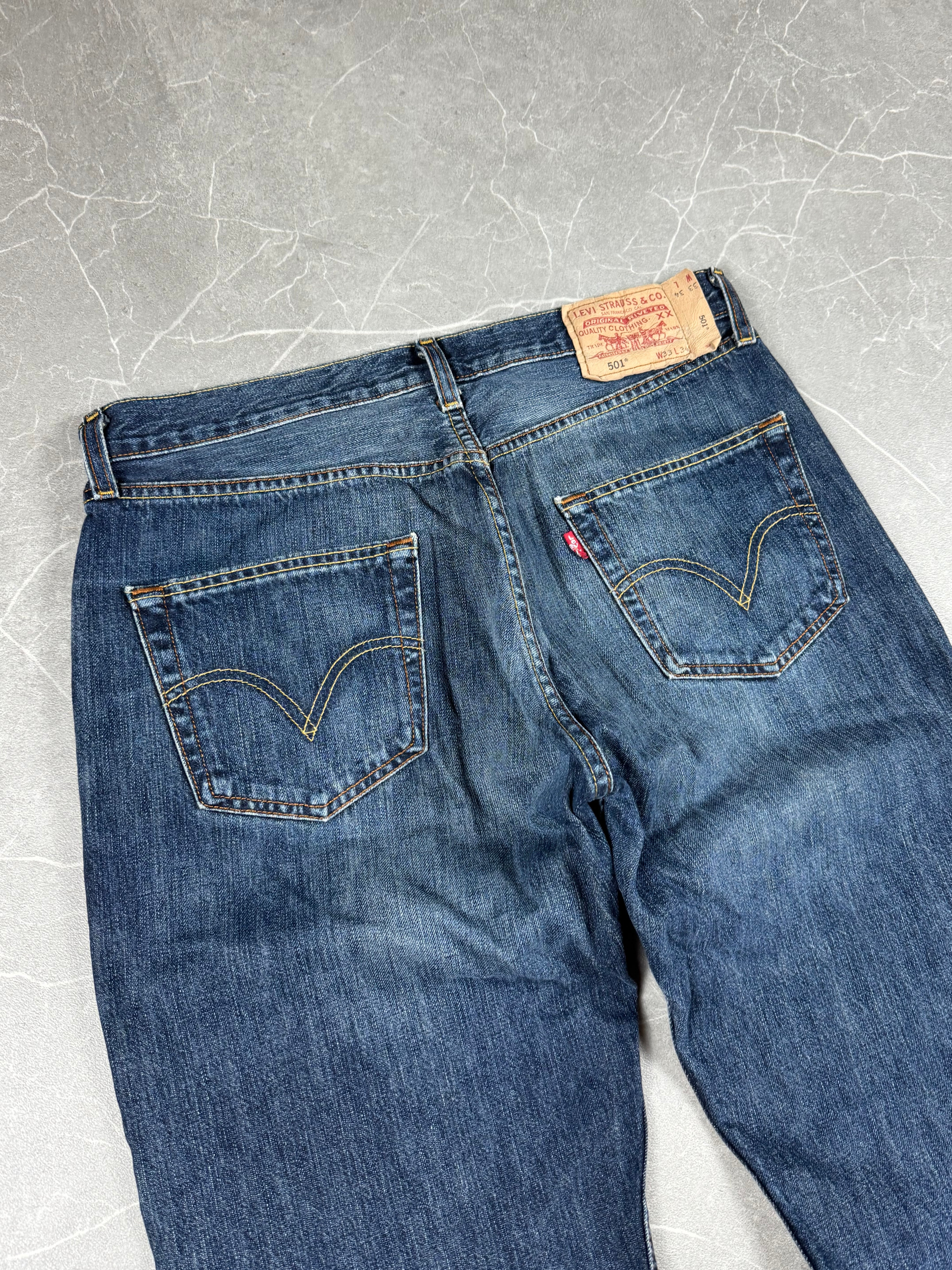 Levi's raw denim (S)