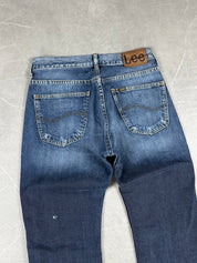Vintage washed Slim Bootcut Jeans (M)