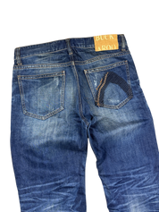Washed Straight Jeans (S)