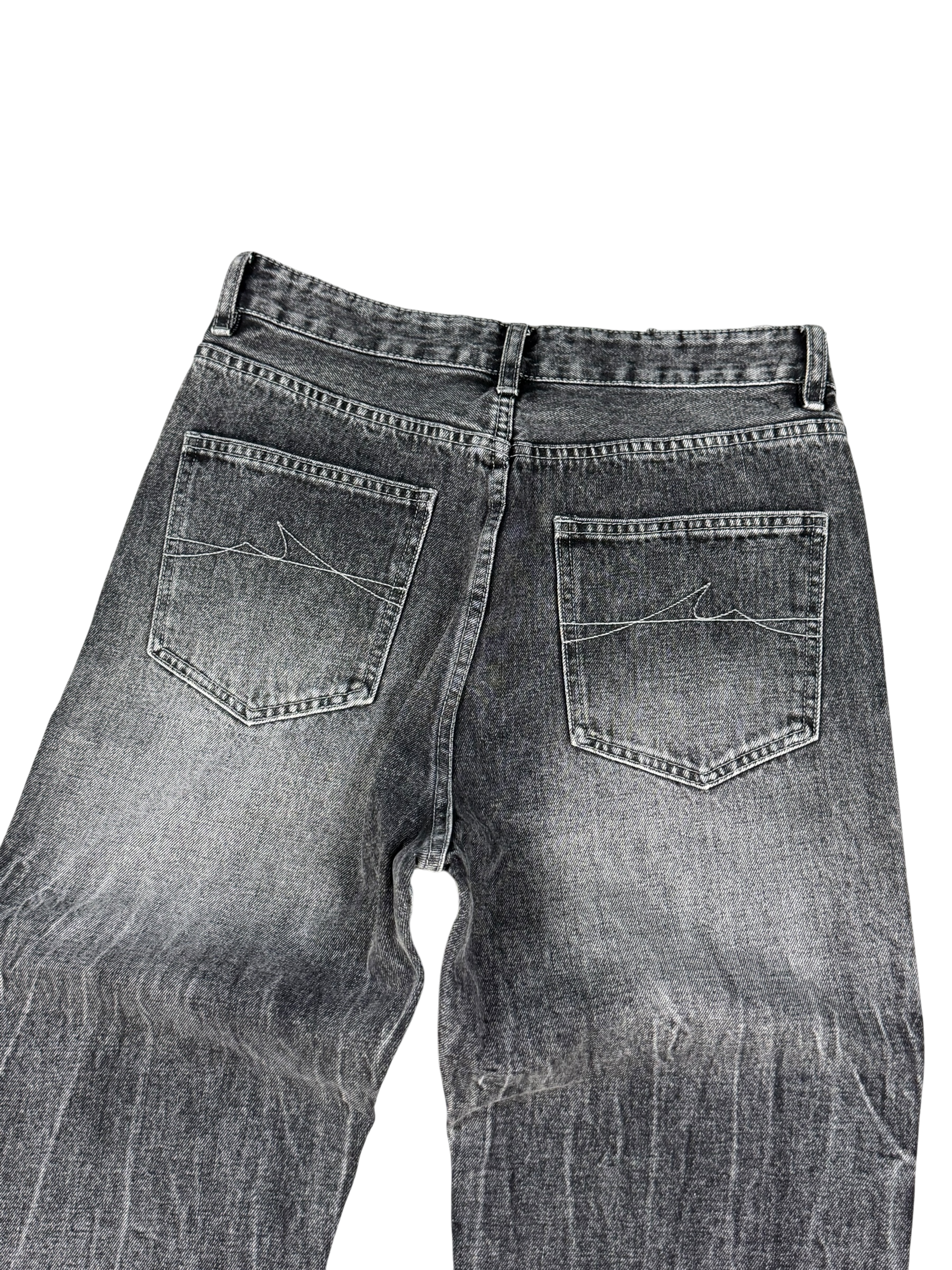 Crazy Washed Bootcut Jeans (S)