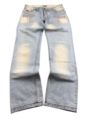 Armani vintage Big Logo Straight Jeans (M)