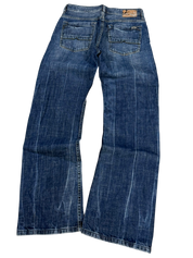 Washed Bootcut Jeans (XS-S)