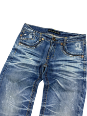 Washed Straightfit Jeans (XS)