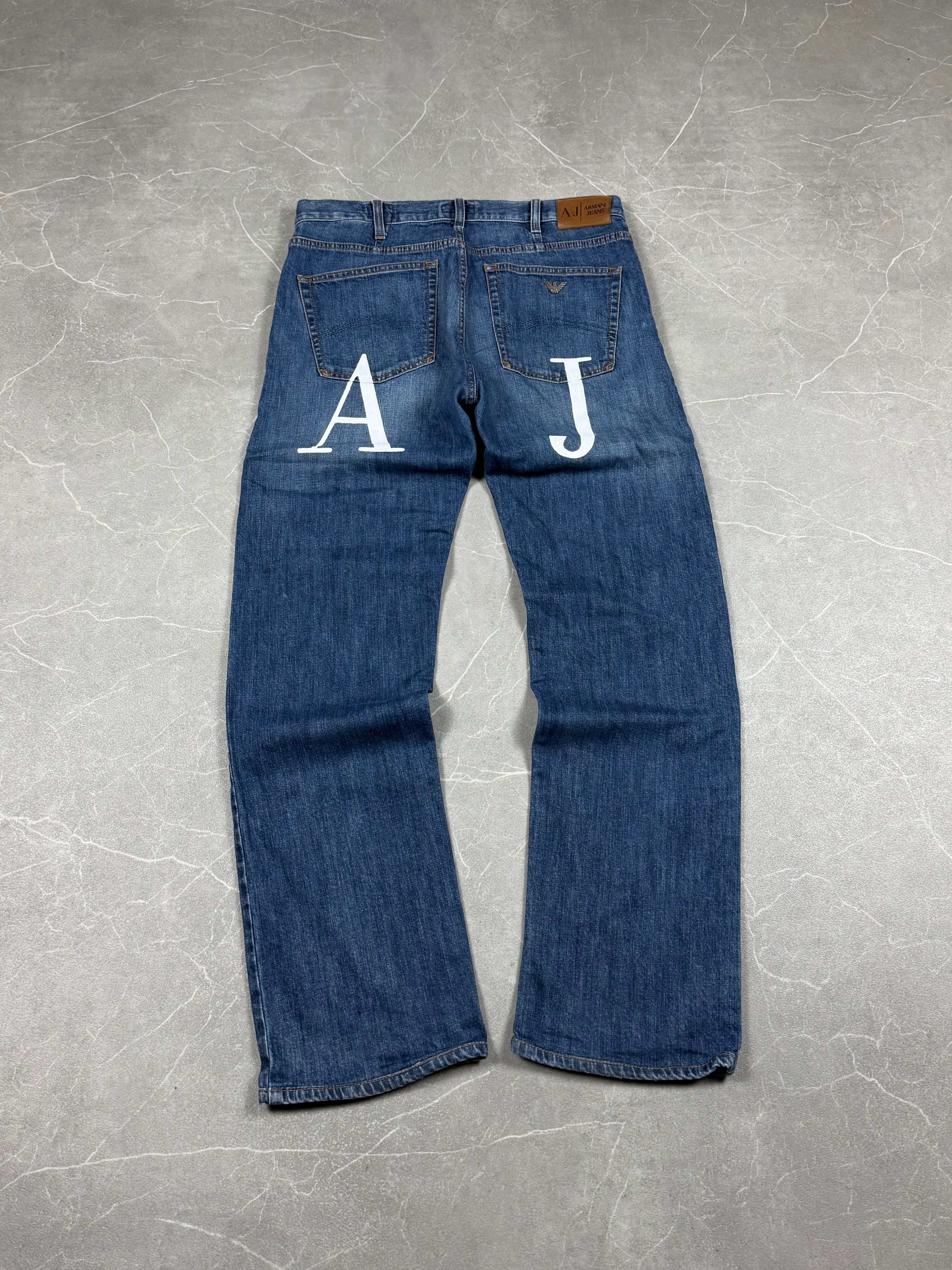 Armani Big Logo Jeans (S-M)