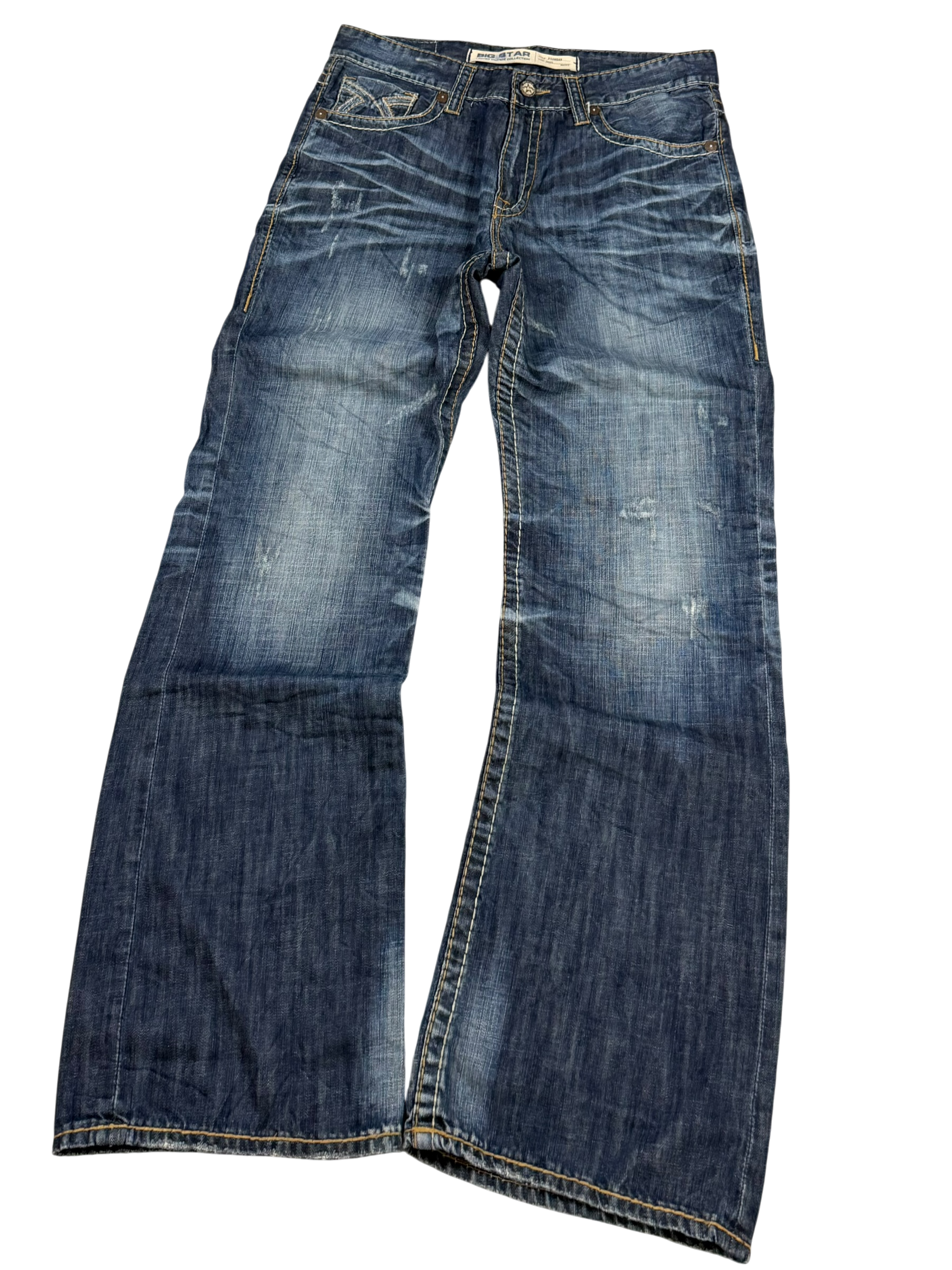 Washed Bootcut Jeans (L)