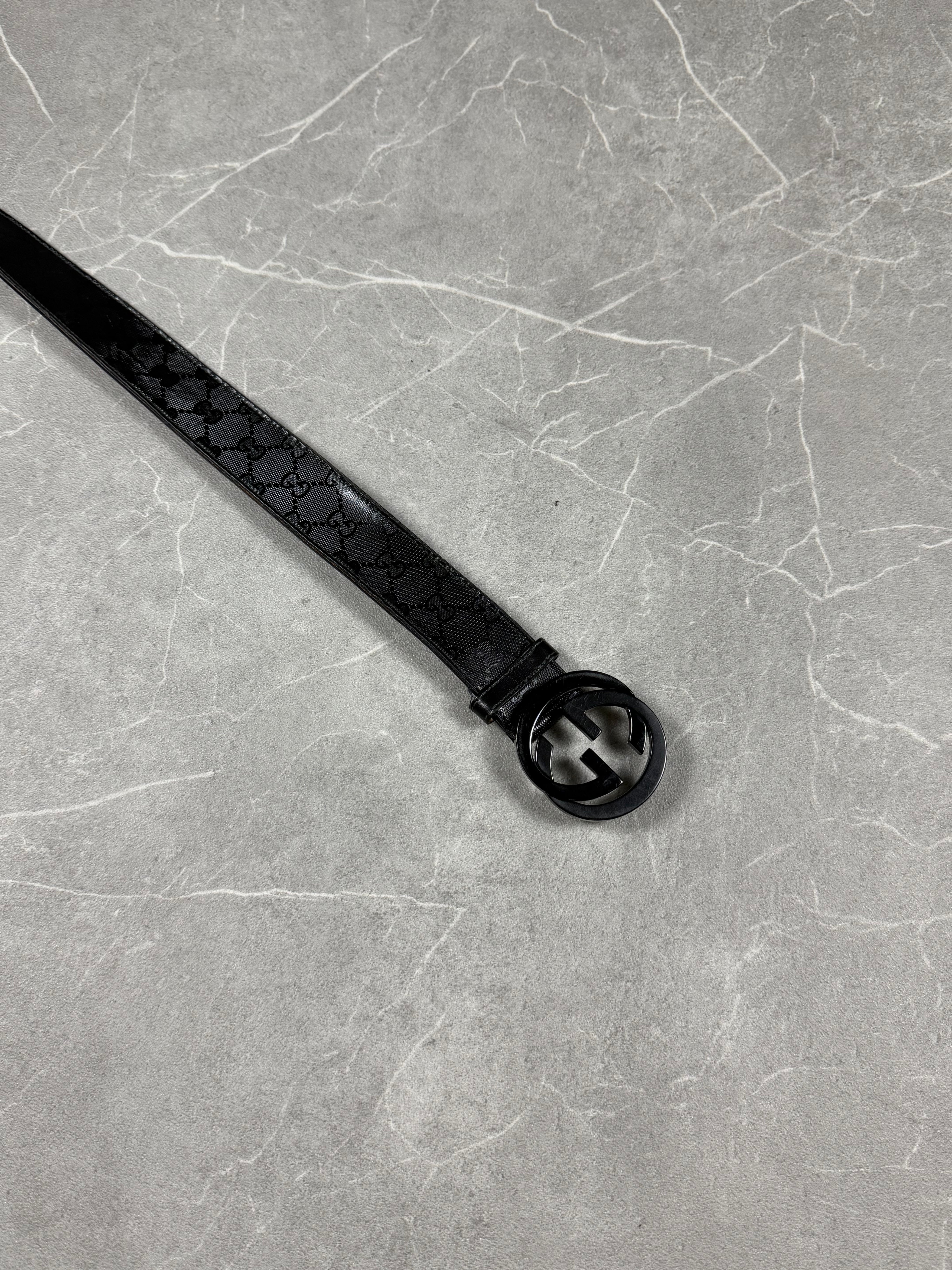 Gucci GG Monogram Belt (115cm)