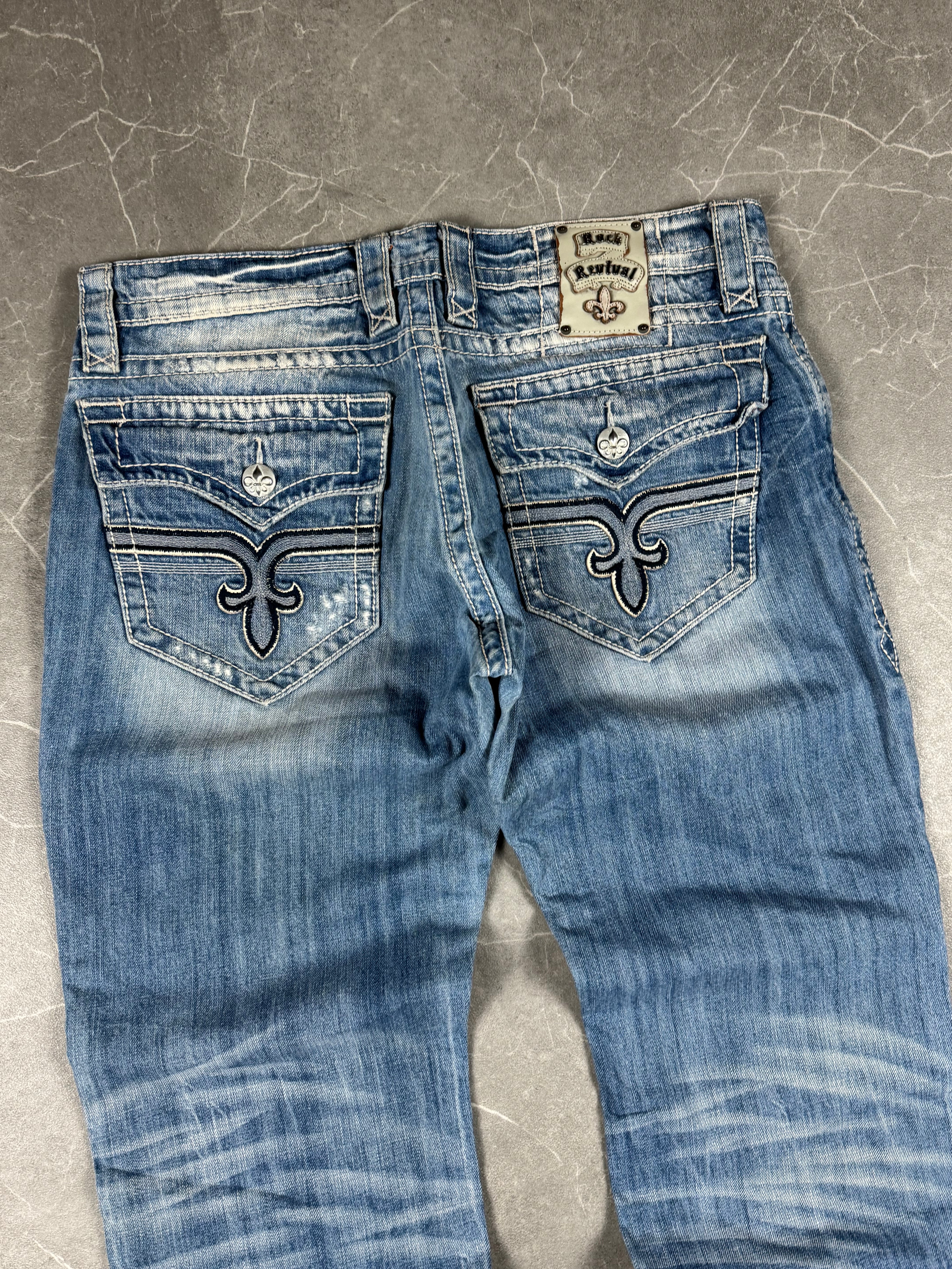 Rock Revival washed Jeans (M)