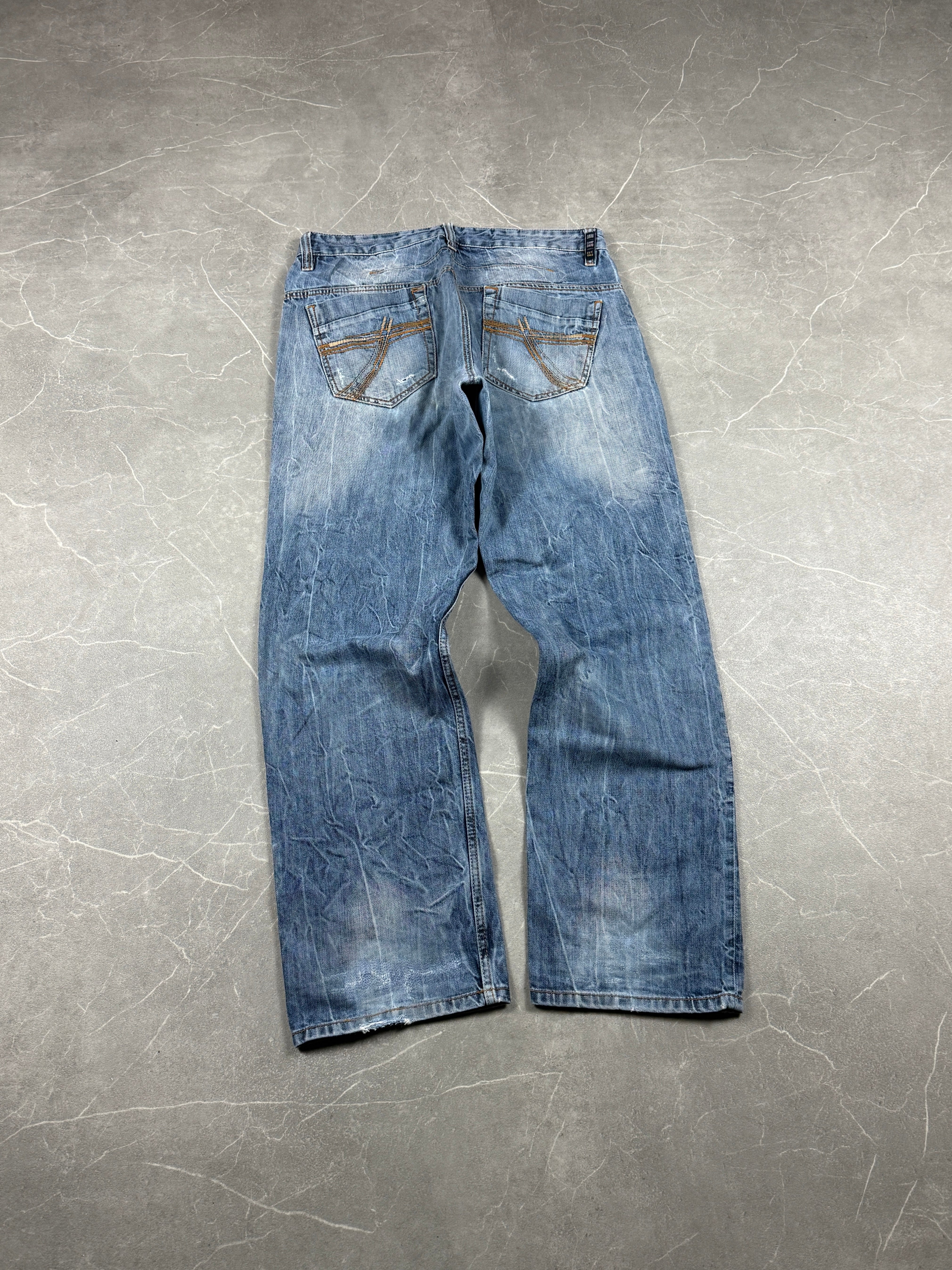 Vintage washed jeans (M)