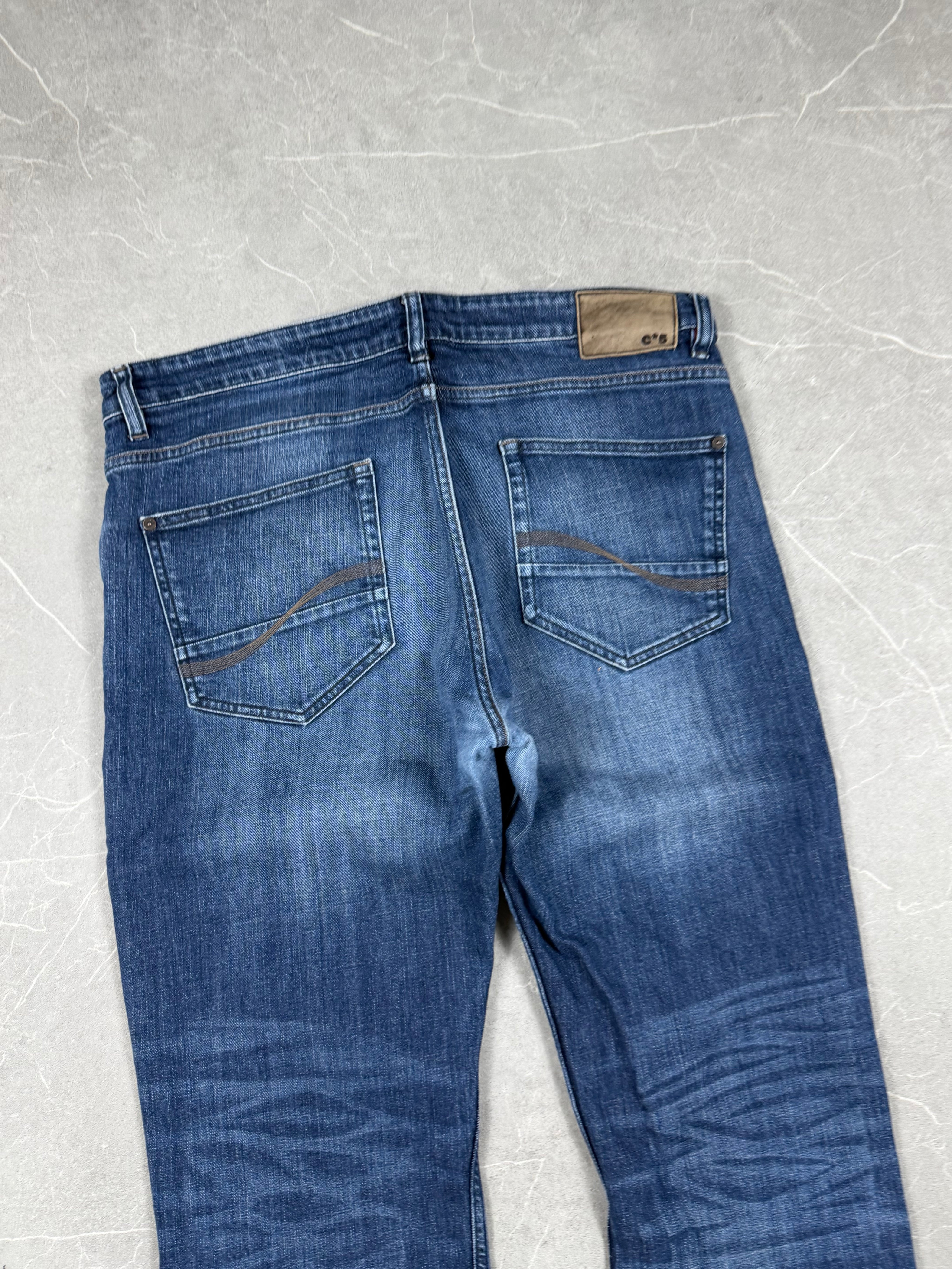 Vintage washed Straight Jeans (S-M)