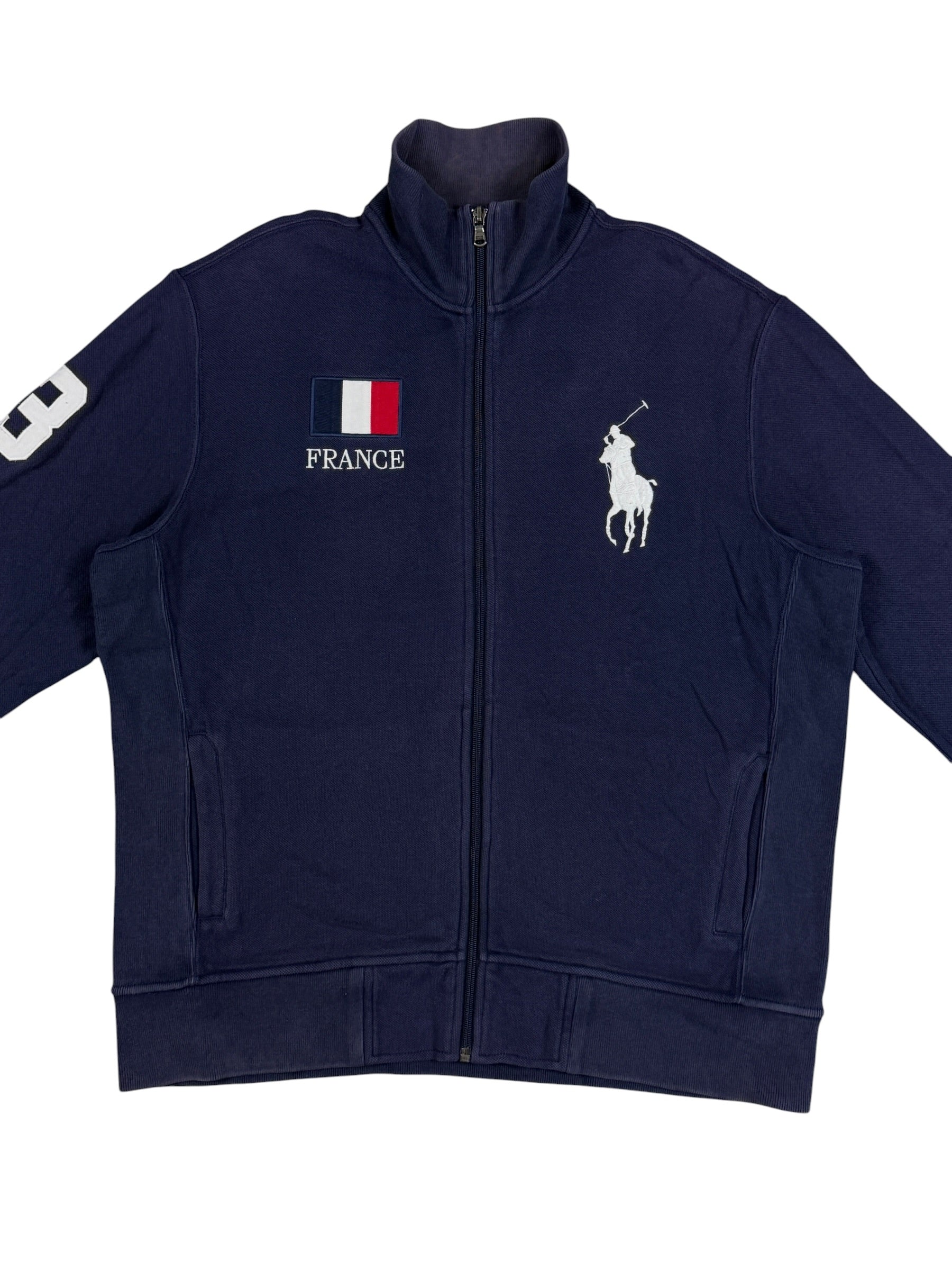 Ralph Lauren Big Pony FRANCE Zipper (L)