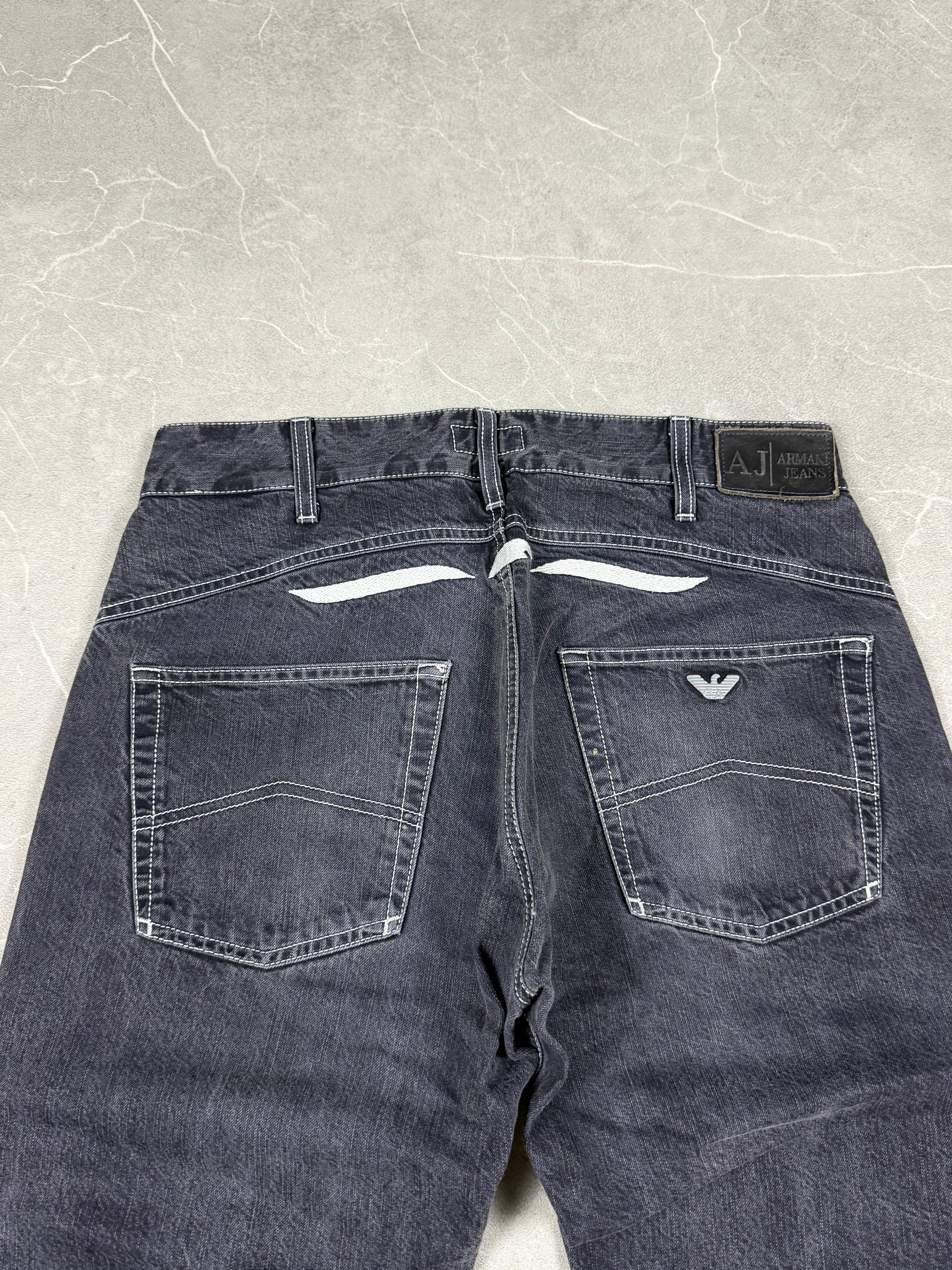Armani washed Bootcut Jeans (S-M)
