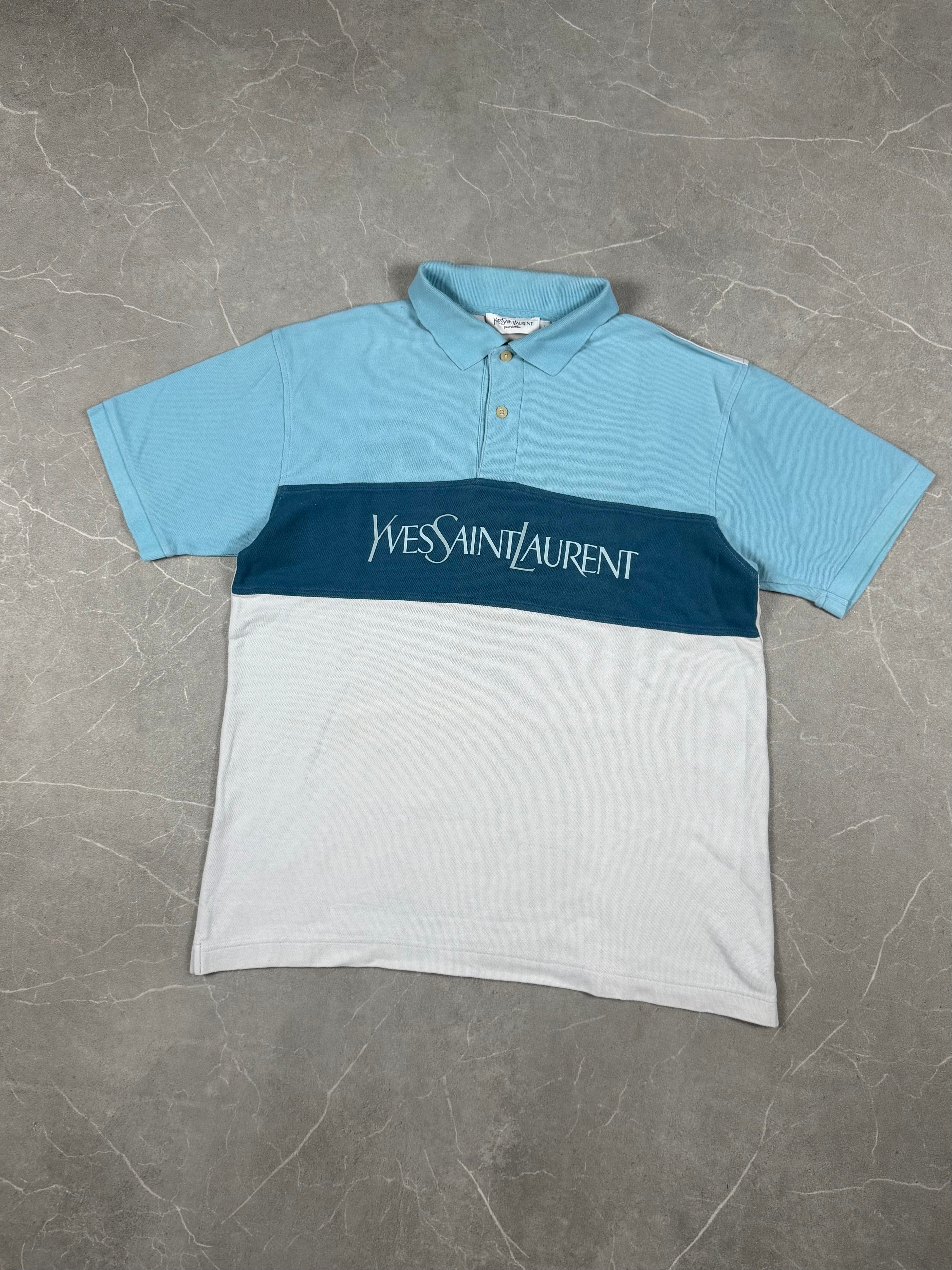 Yves Saint Laurent „YSL“ Poloshirt (L)