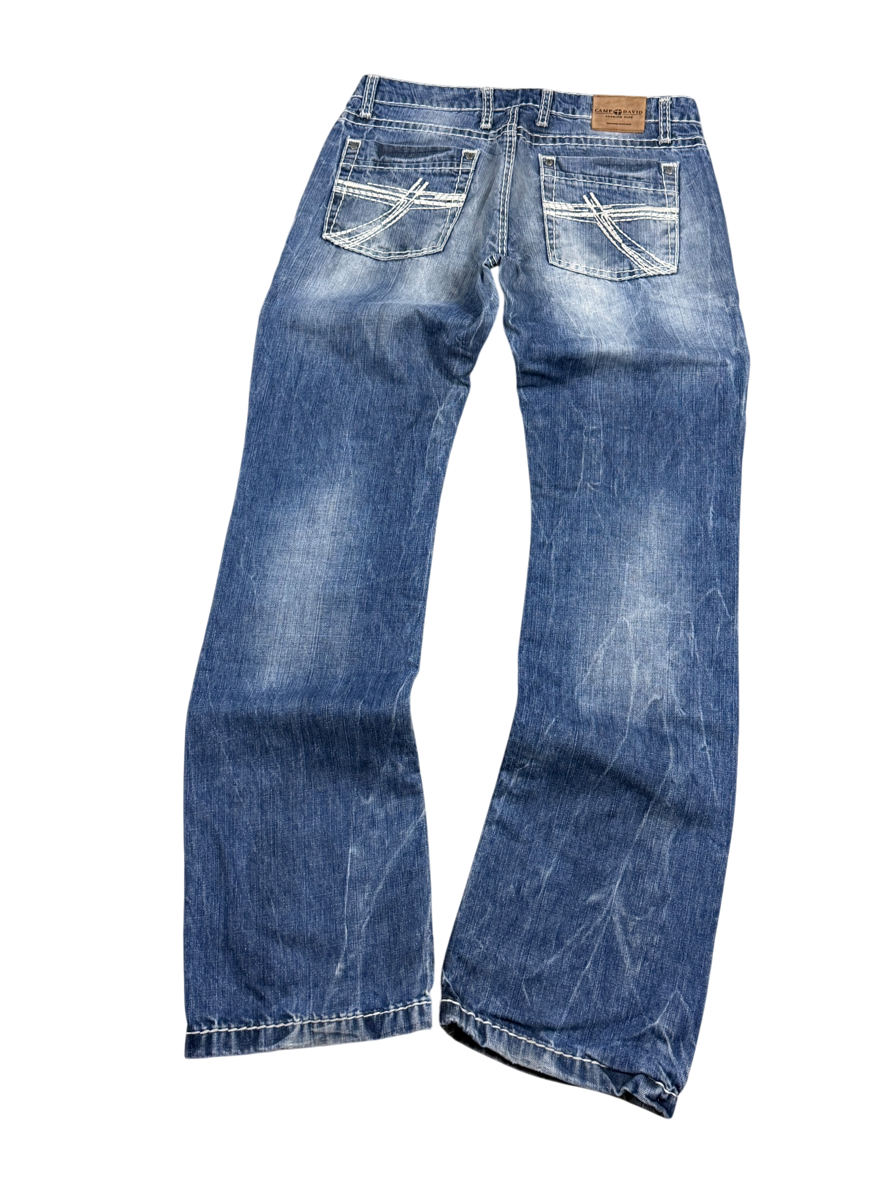 Camp David Washed Straight Jeans (L)