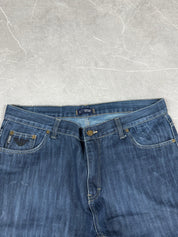 Armani Baggie Big Logo Jeans (M)