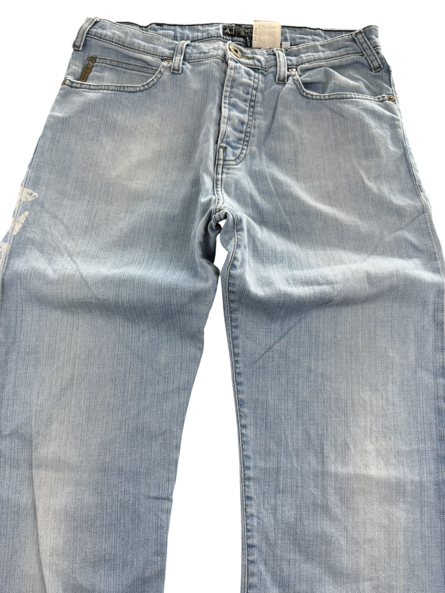 Armani Big Logo Straightfit Jeans (M)