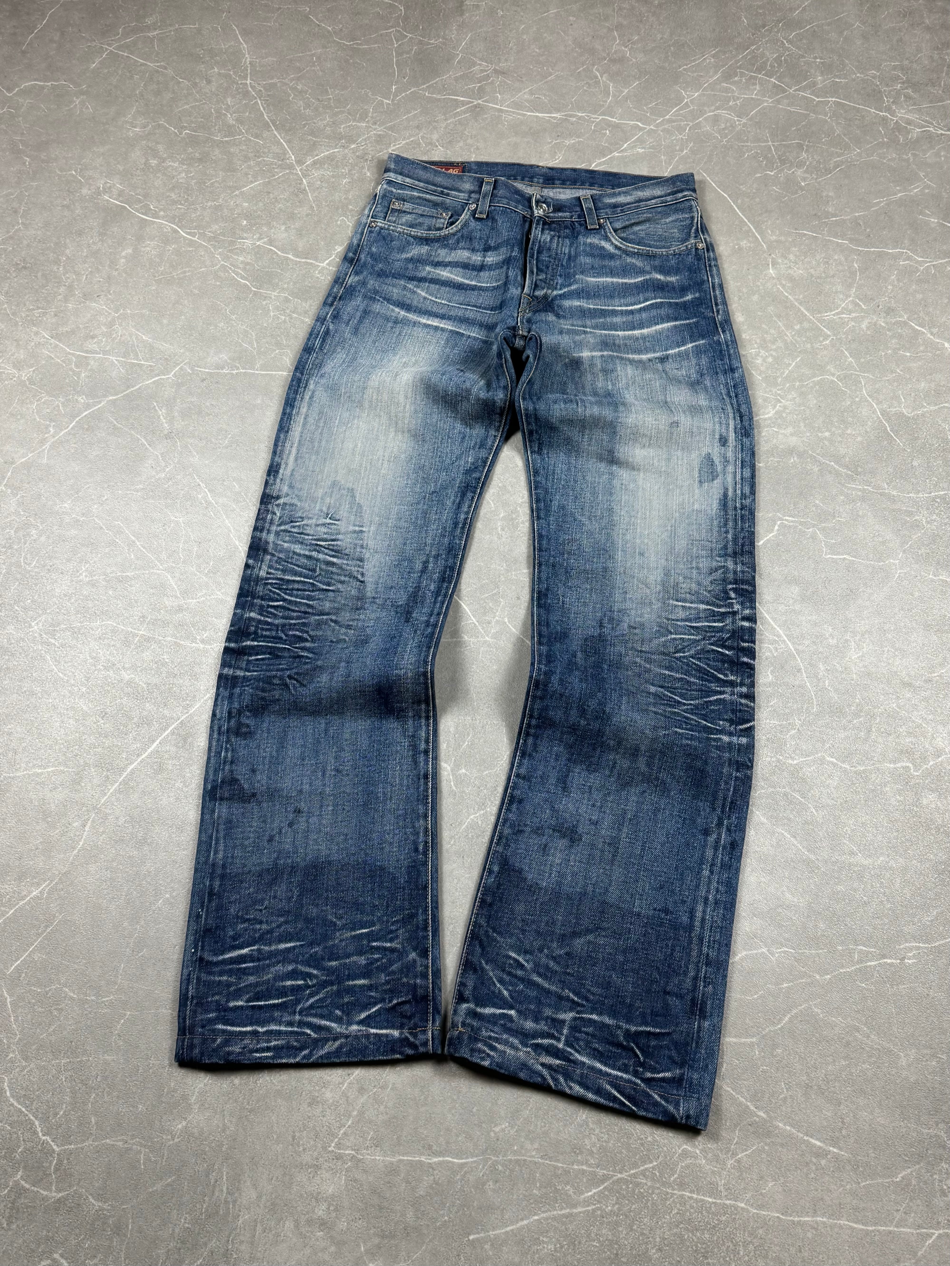 Vintage washed jeans (S)