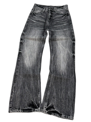 Crazy Washed Bootcut Jeans (S)