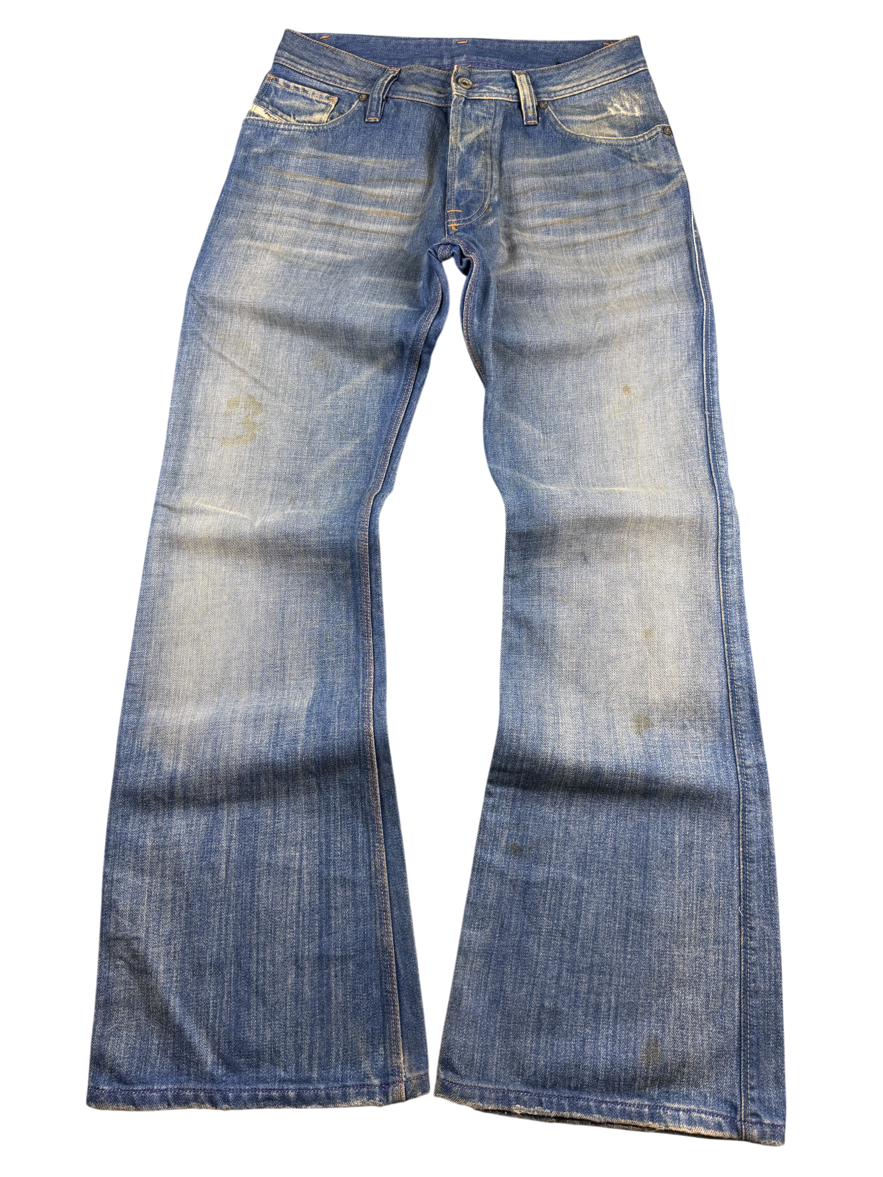 Diesel washed Big Bootcut Jeans (S)