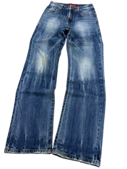 Crazy washed Bootcut Jeans (S)
