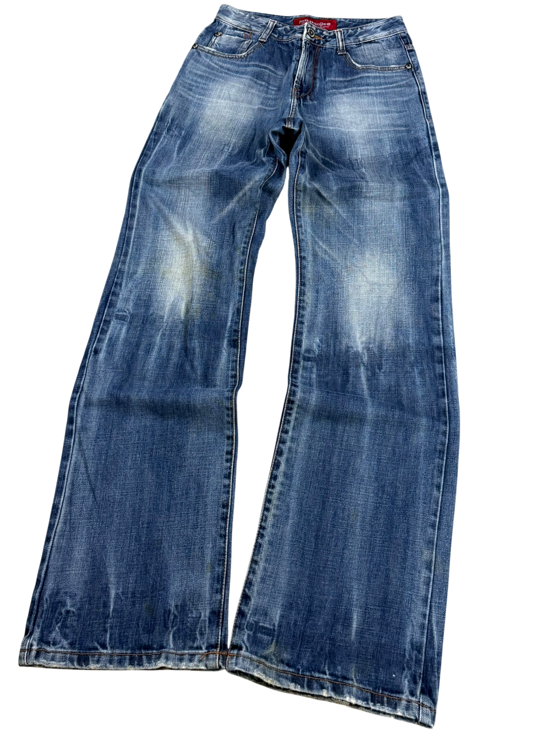 Crazy washed Bootcut Jeans (S)