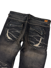 Crazy washed Bootcut Jeans (L)
