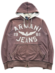 Armani Zip Hoodie (M)