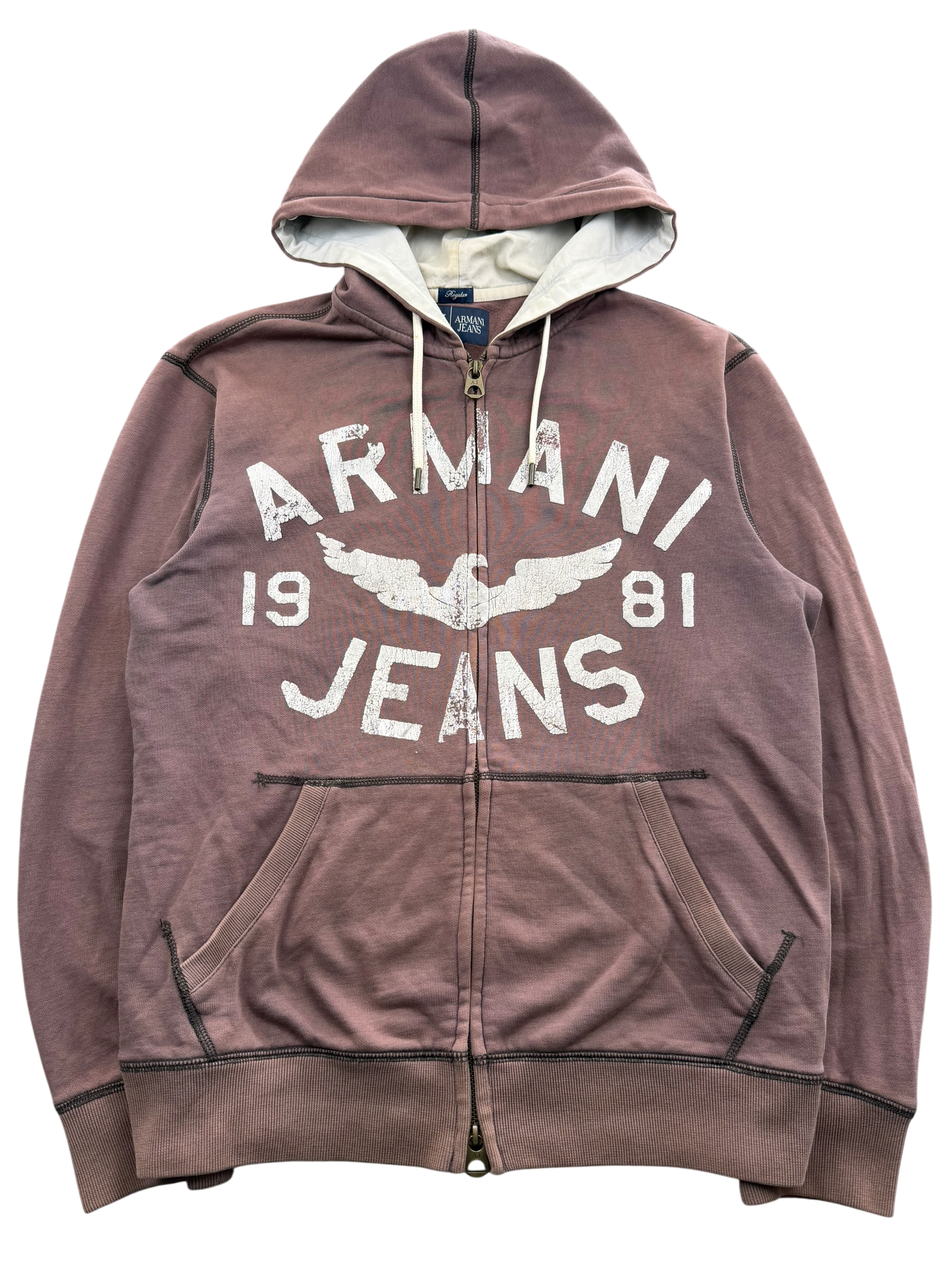 Armani Zip Hoodie (M)