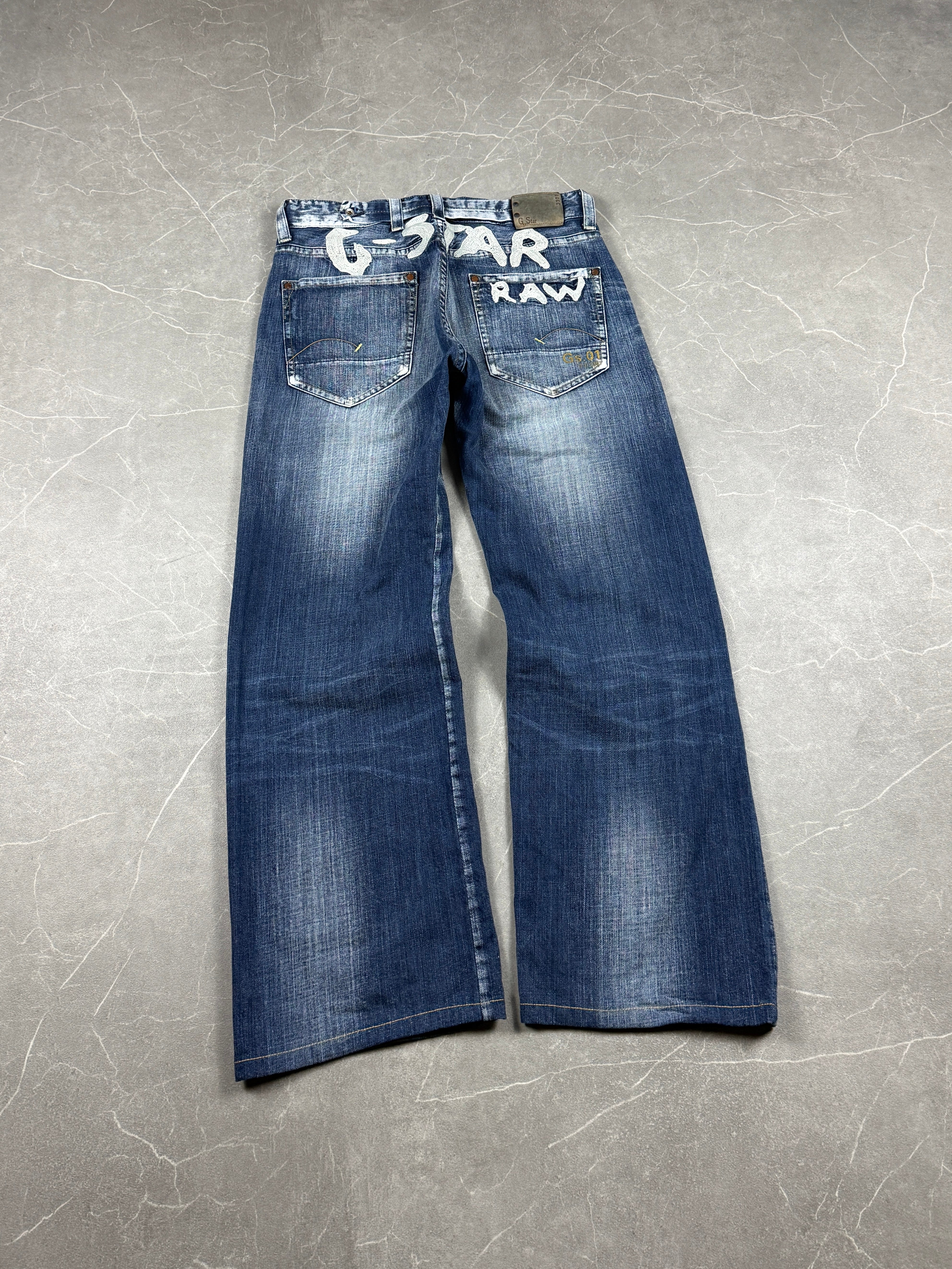 G-Star Big Logo washed Jeans (S-M)
