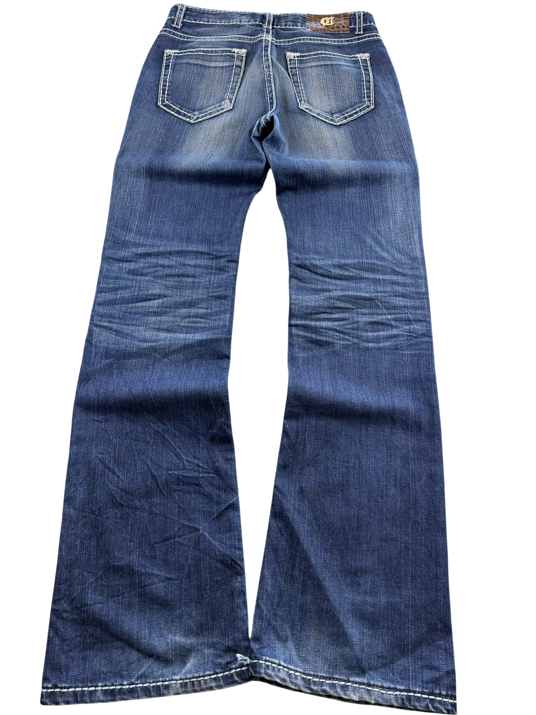 Washed Bootcut Jeans (S)