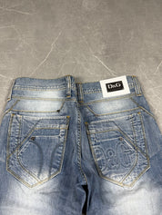 Dolce Gabbana Logo Jeans (S-M)