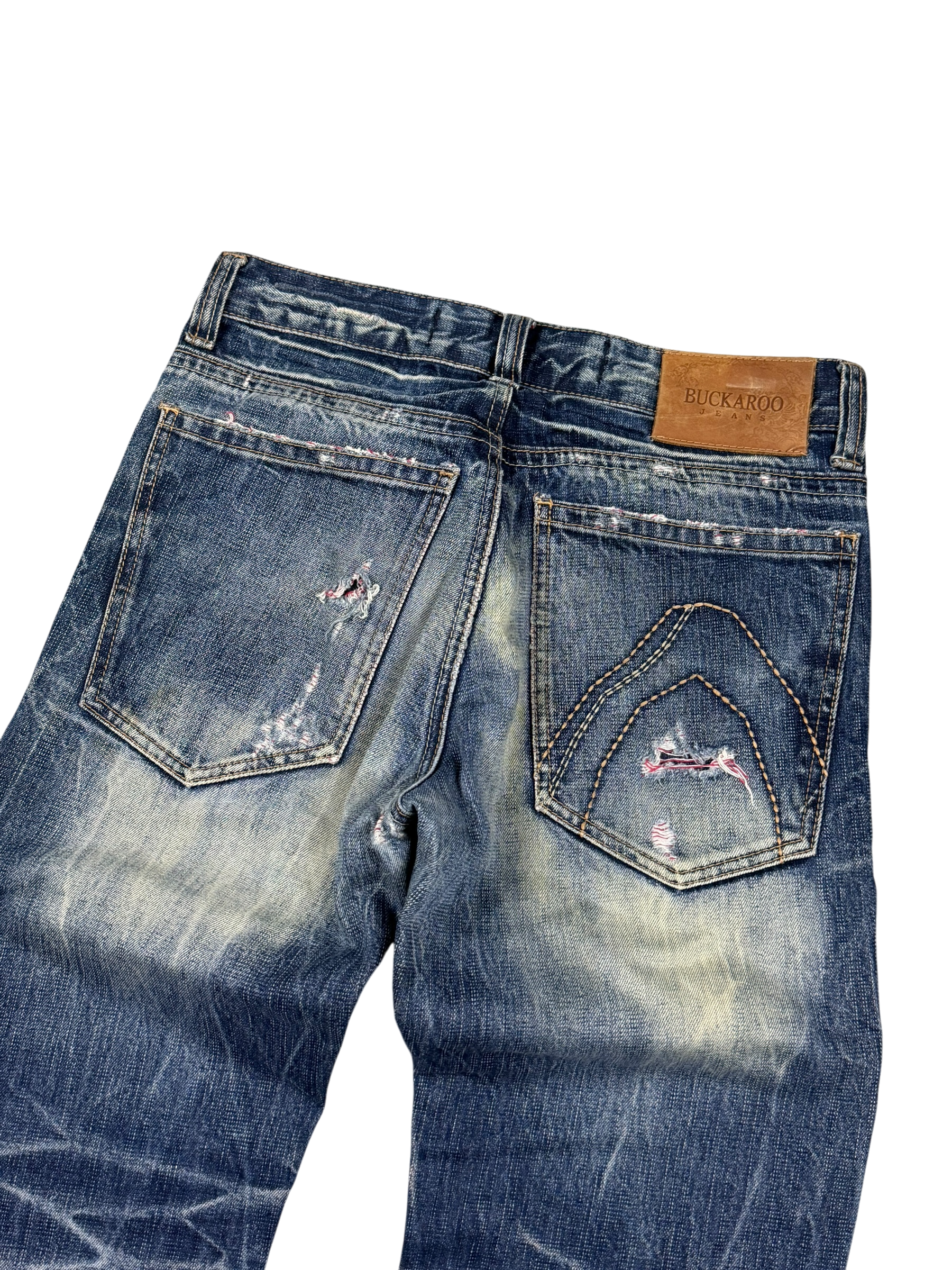 Washed Straightfit Jeans (XS)
