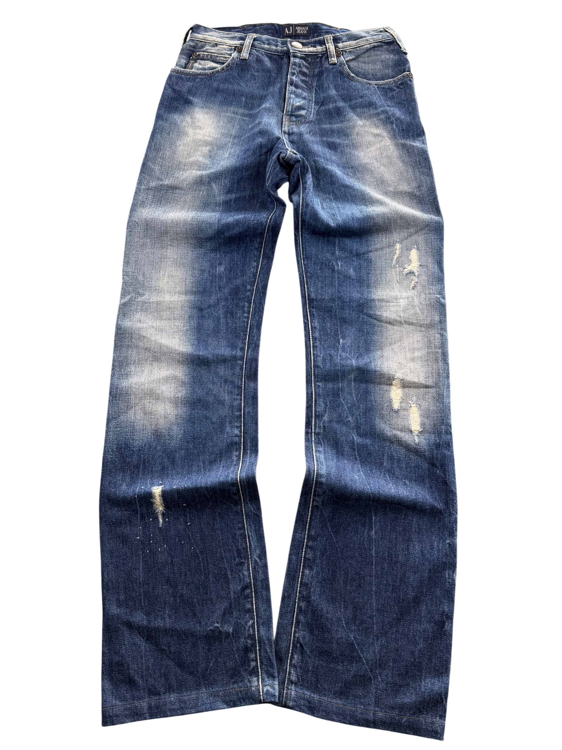 Armani Straightfit Logo Jeans (XS-S)