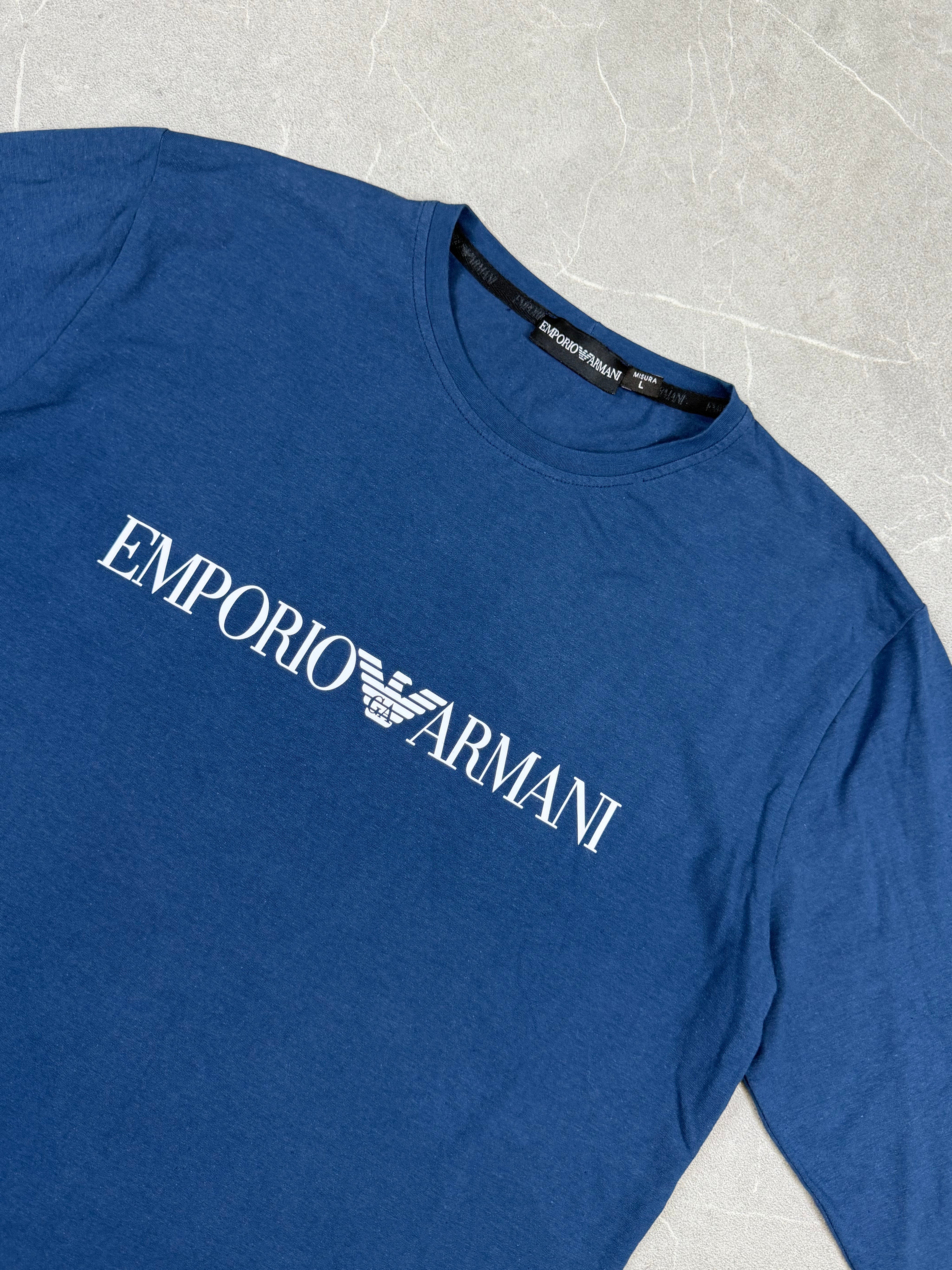 Armani slimfit Longsleeve (L)