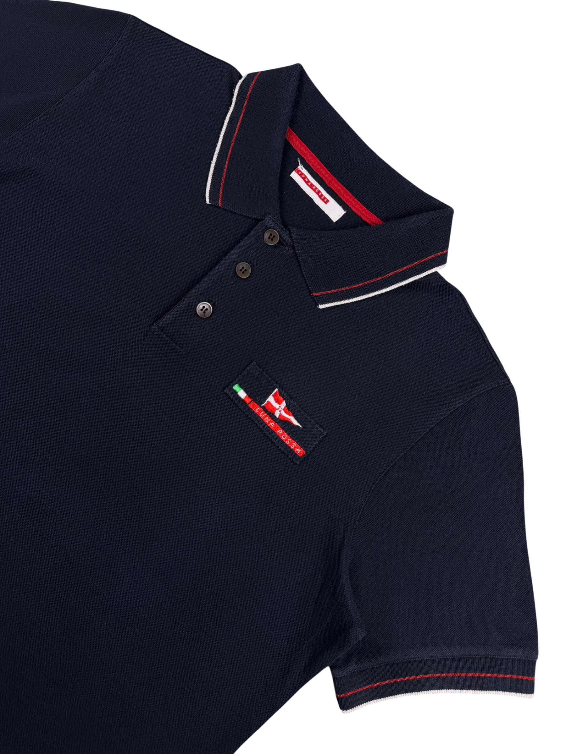 Prada Luna Rossa vintage Poloshirt (M)
