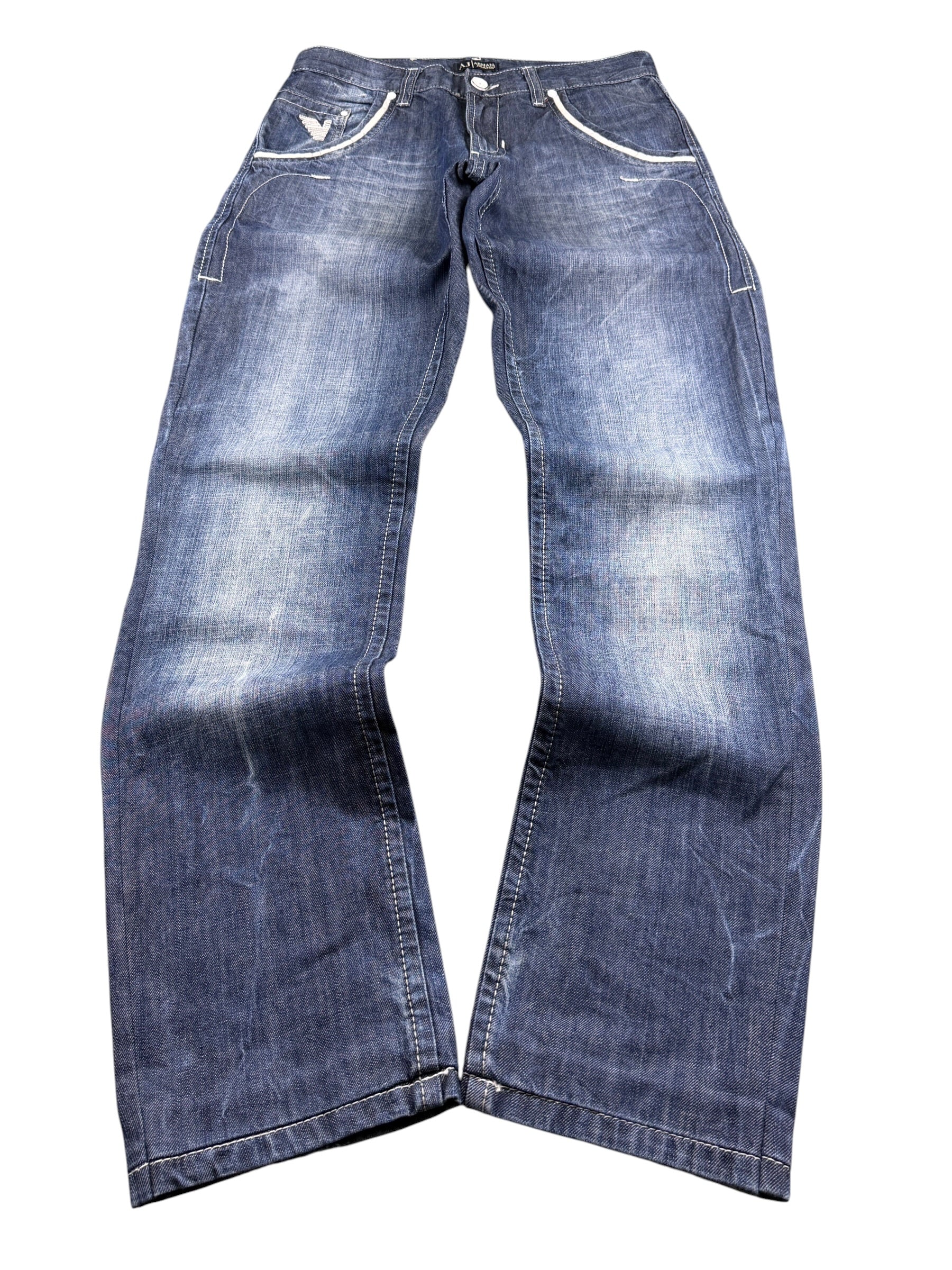 Armani vintage washed Slim Jeans (XS-S)