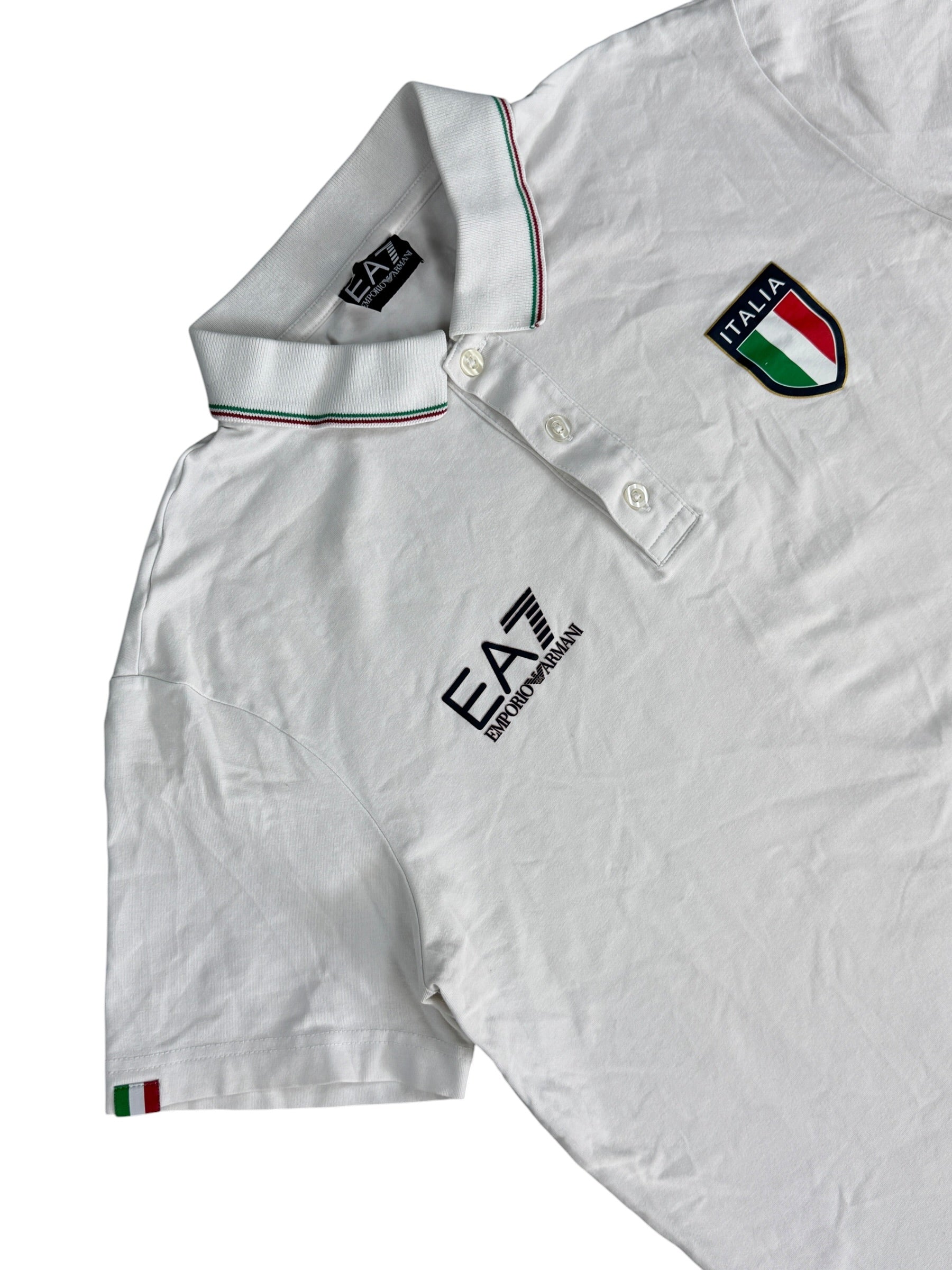 Armani EA7 Italia slimfit Poloshirt (M)