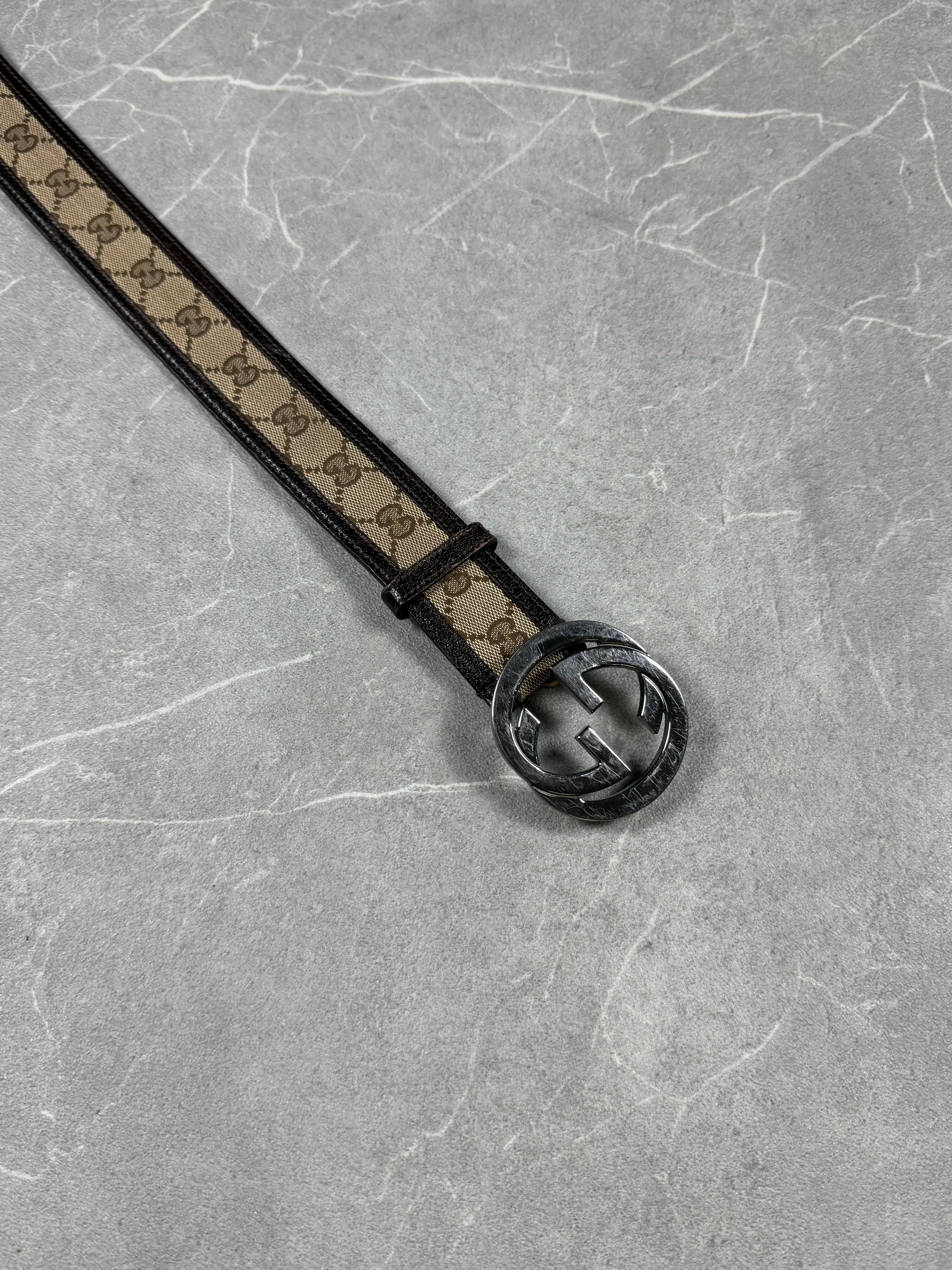 Gucci GG Monogramm Belt (100cm)