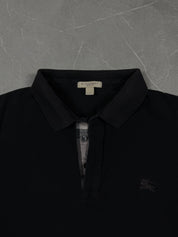 Burberry vintage Poloshirt *Black on Black (S)