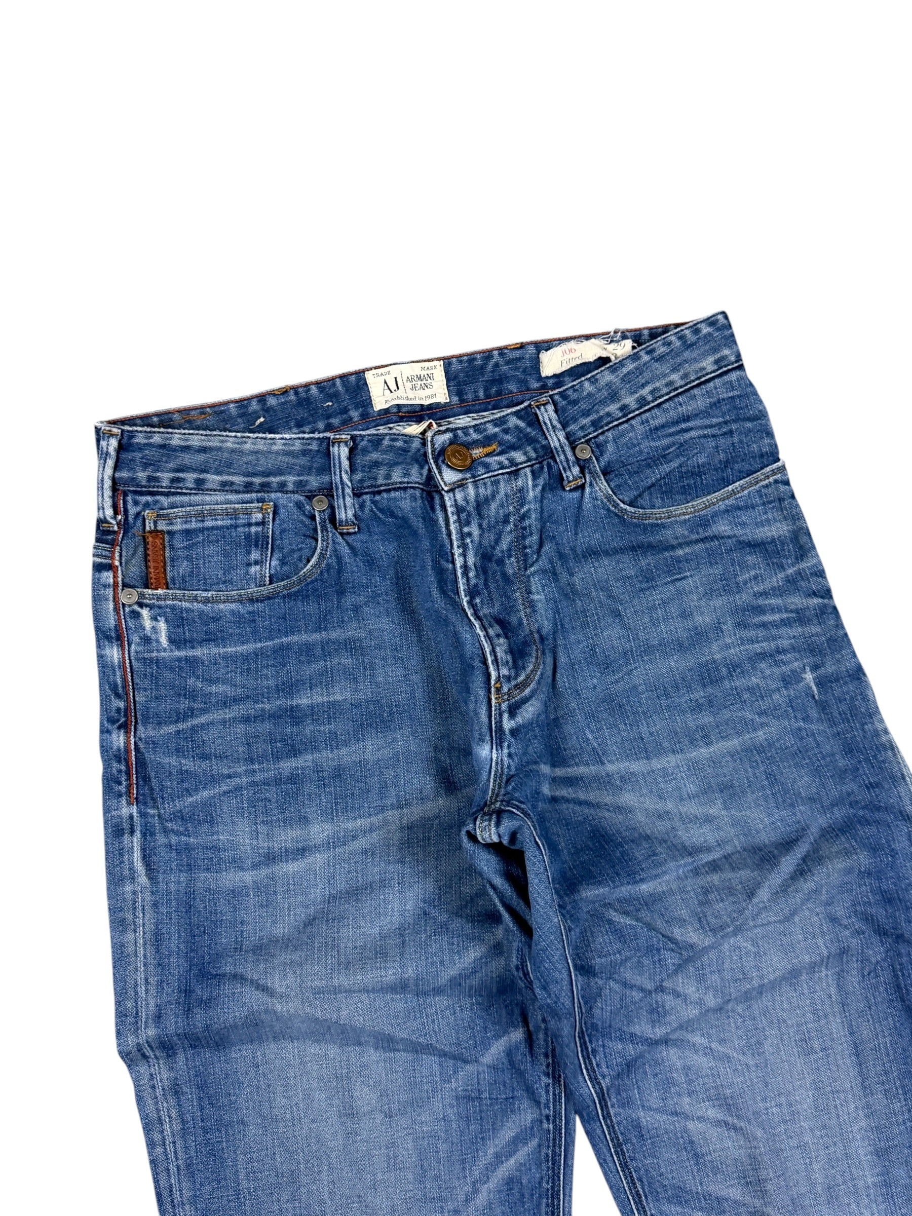 Armani washed Slim Jeans (XS)