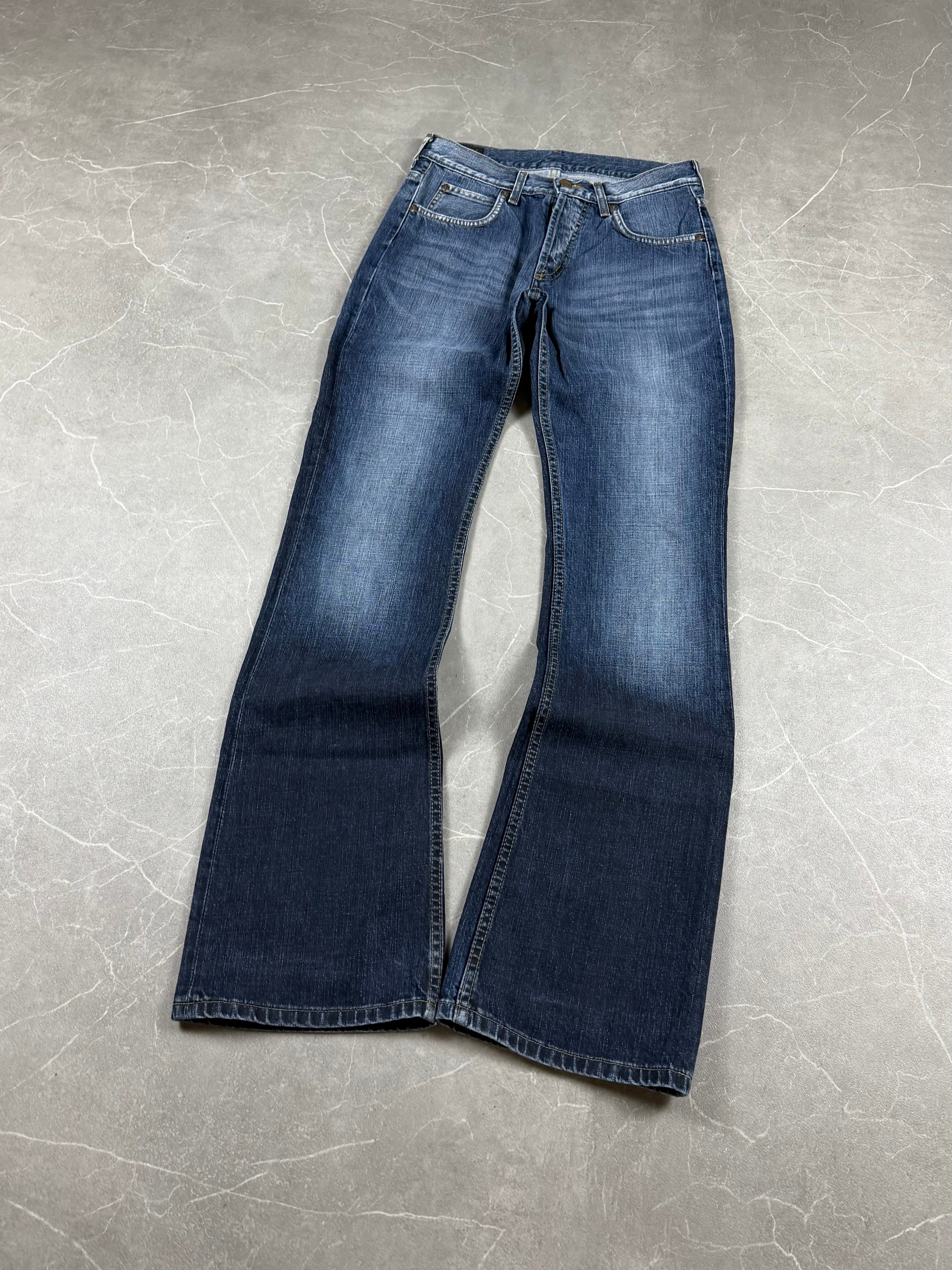 Vintage washed Slim Bootcut Jeans (M)