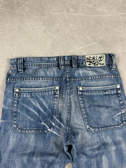 Vintage washed jeans (S)