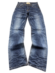 Ultra washed Straight Jeans (XS)