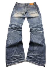 Ultra washed Straight/Bottleg Jeans (S)