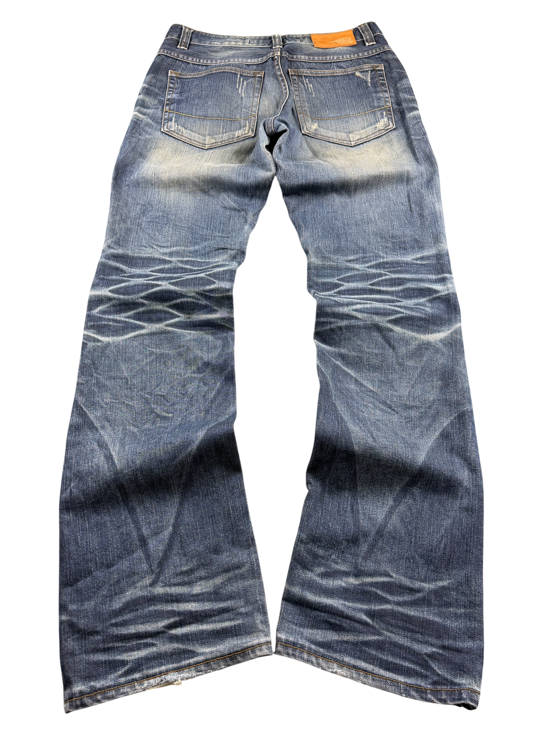 Ultra washed Straight/Bottleg Jeans (S)