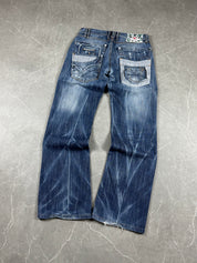 Vintage washed/Bootcut Jeans (S)