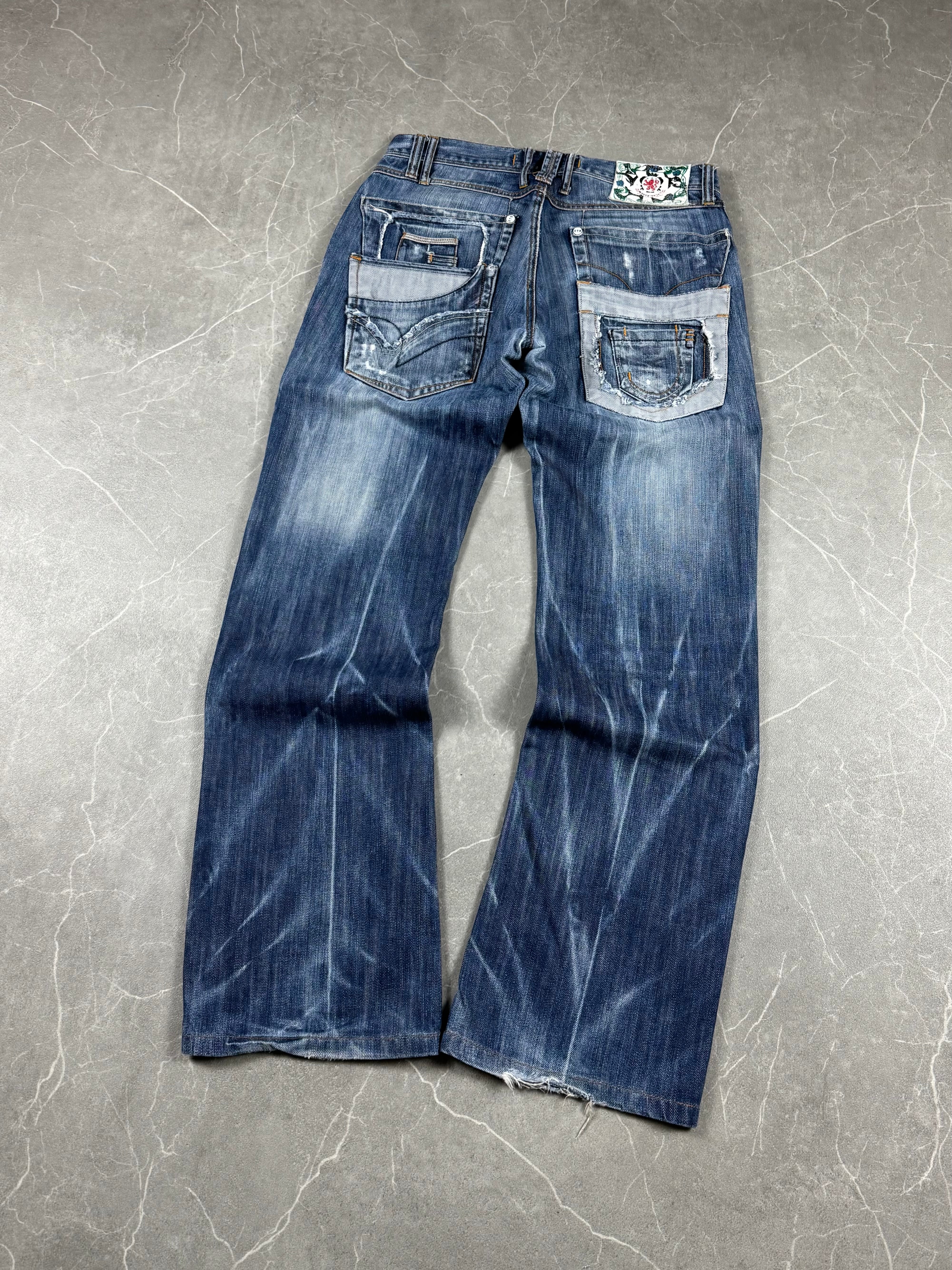 Vintage washed/Bootcut Jeans (S)