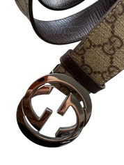 Gucci GG Monogramm Gürtel (90cm)