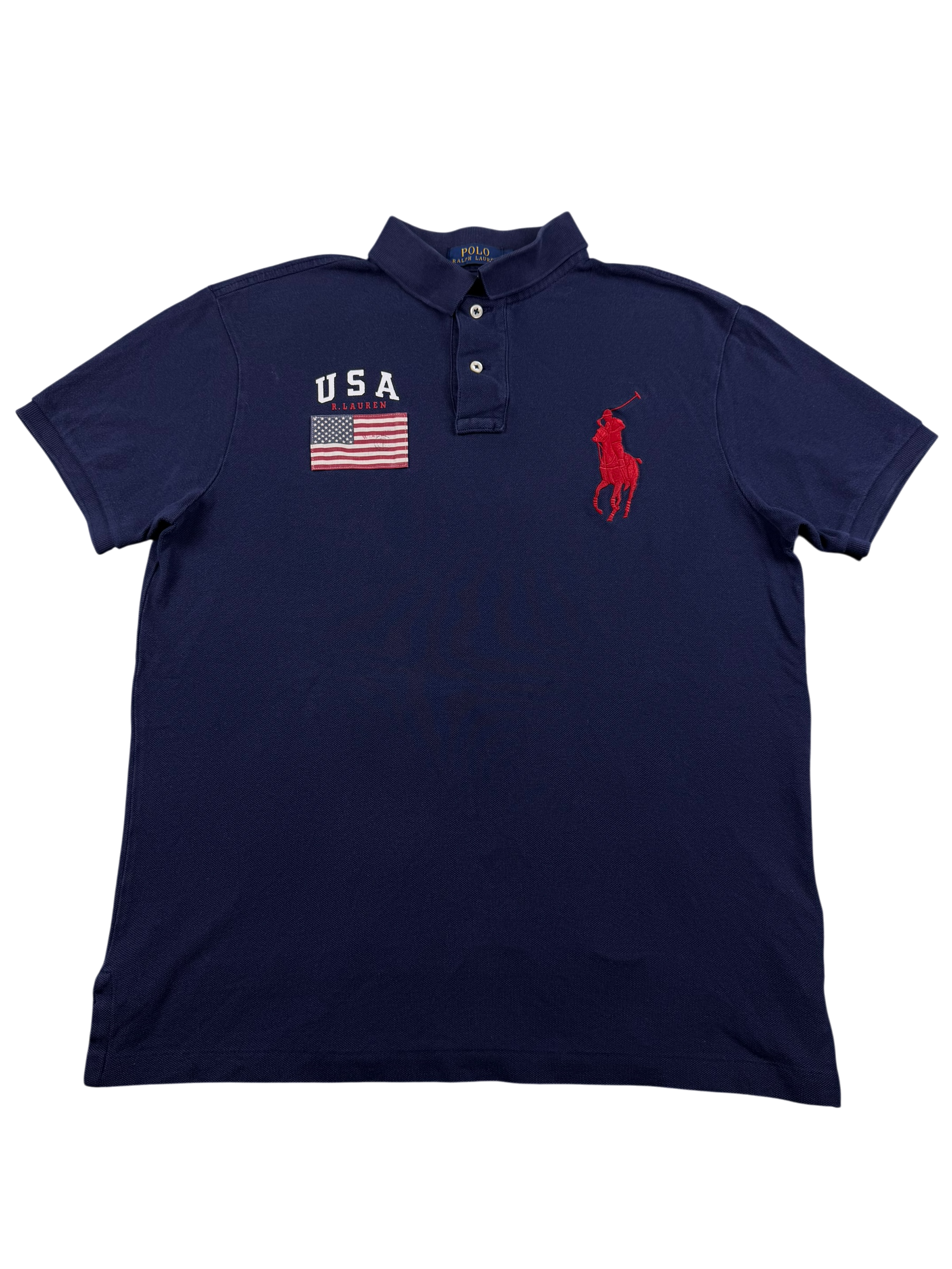 Ralph Lauren Big Pony USA Poloshirt (L)