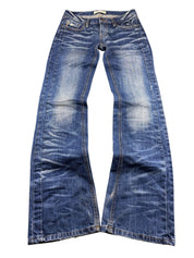Ultra washed Slim-Bootcut Jeans (XS)