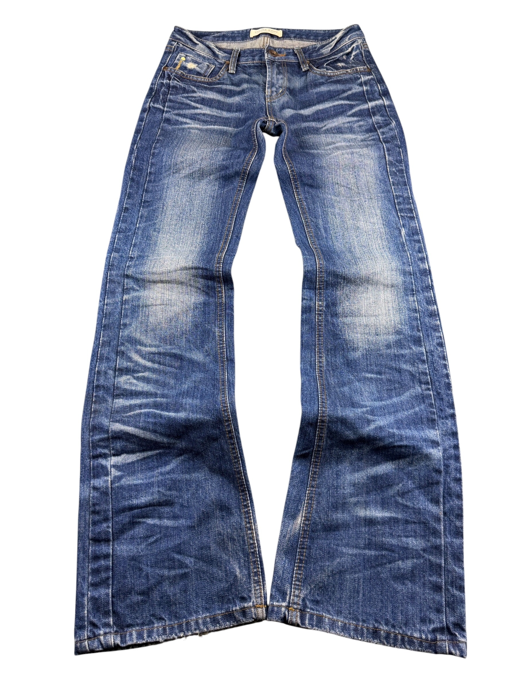 Ultra washed Slim-Bootcut Jeans (XS)